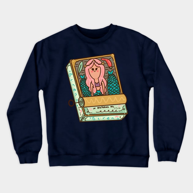 Mermaid Crewneck Sweatshirt by Fluffymafi